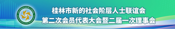 桂林市新的社会阶层人士联谊会第二次会员代表大会暨二届一次理事会