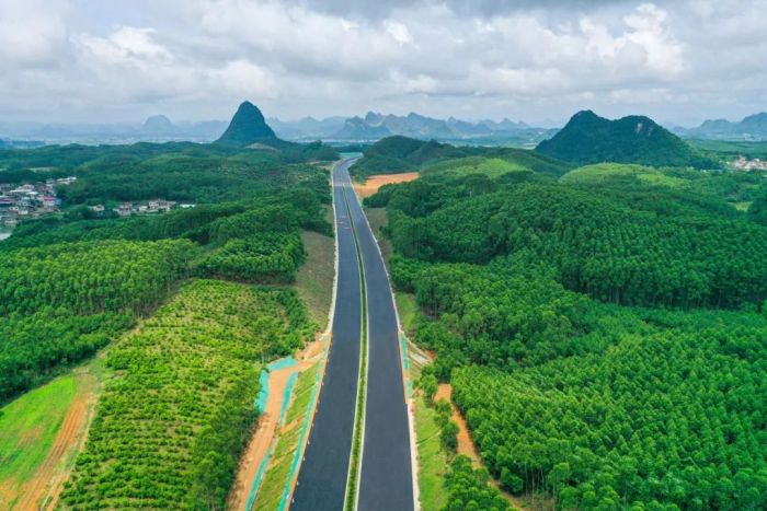 桂林至江永高速公路图片